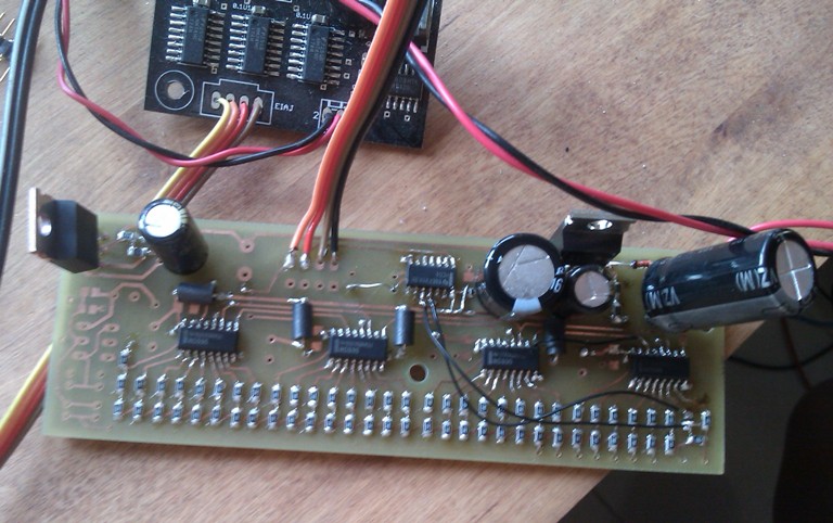 my mock-up discrete dac
